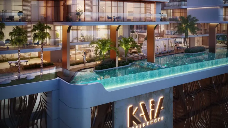 Exterior at Kaia Residences in Dubai Islands Dubai
