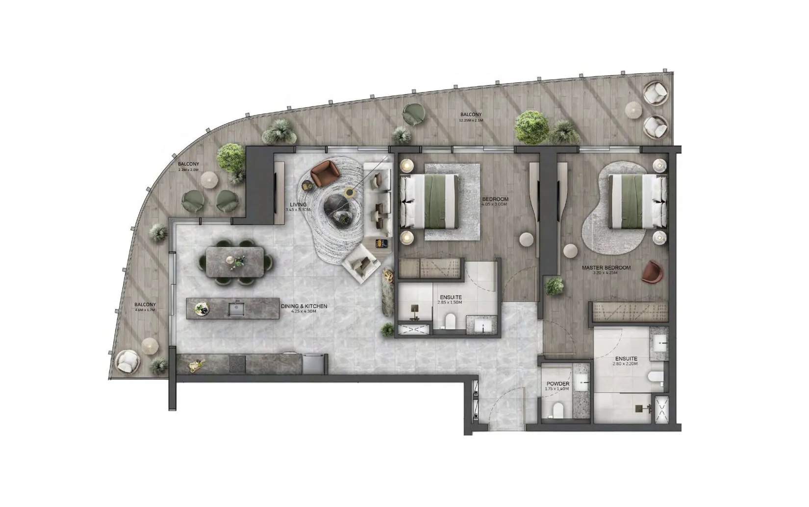Beyond Developments Kanyon by Beyond floor plan