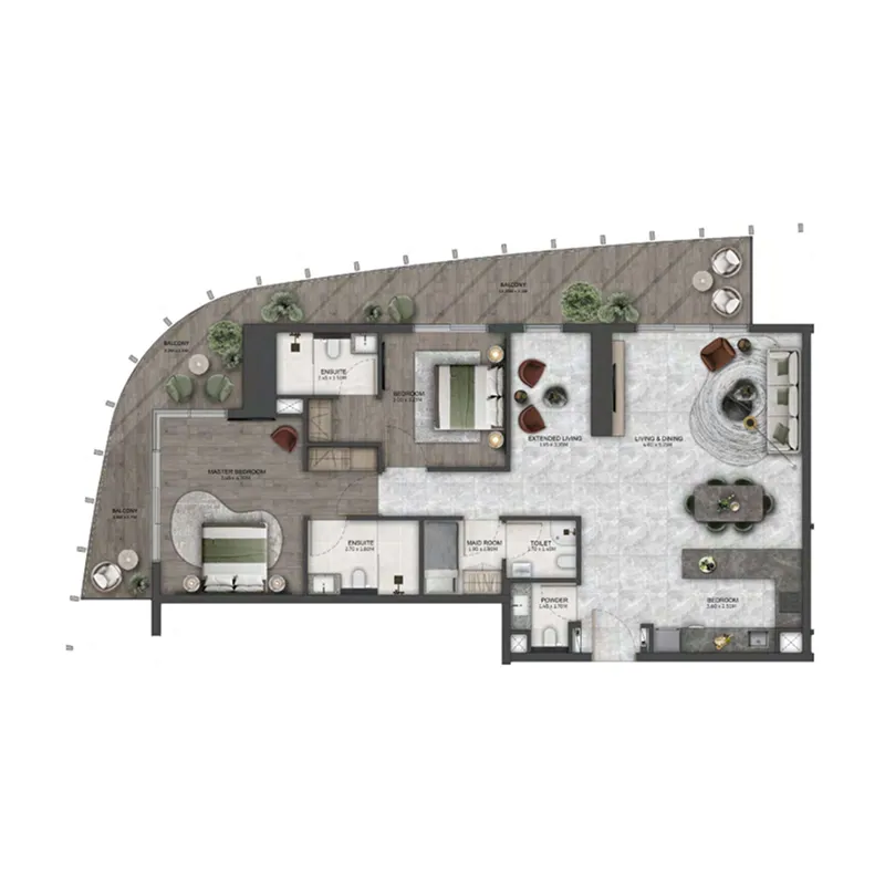 Beyond Developments Kanyon by Beyond floor plan