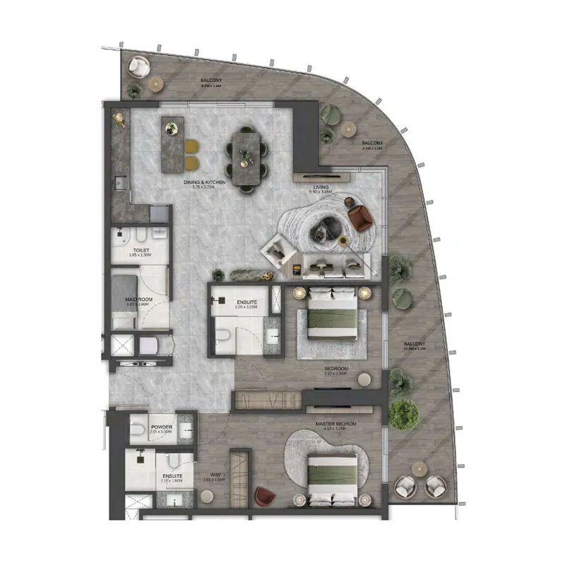 Beyond Developments Kanyon by Beyond floor plan