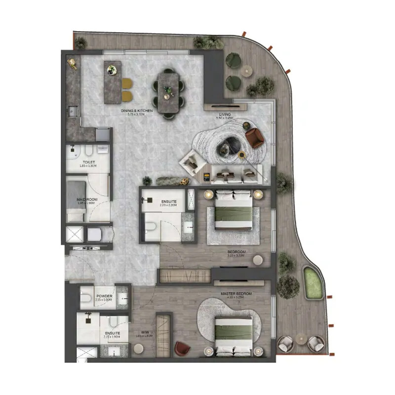 Beyond Developments Kanyon by Beyond floor plan