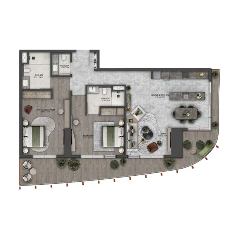 Beyond Developments Kanyon by Beyond floor plan