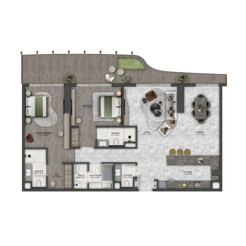 Beyond Developments Kanyon by Beyond floor plan