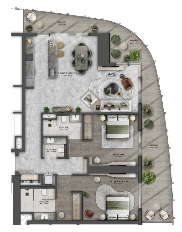 Beyond Developments Kanyon by Beyond floor plan