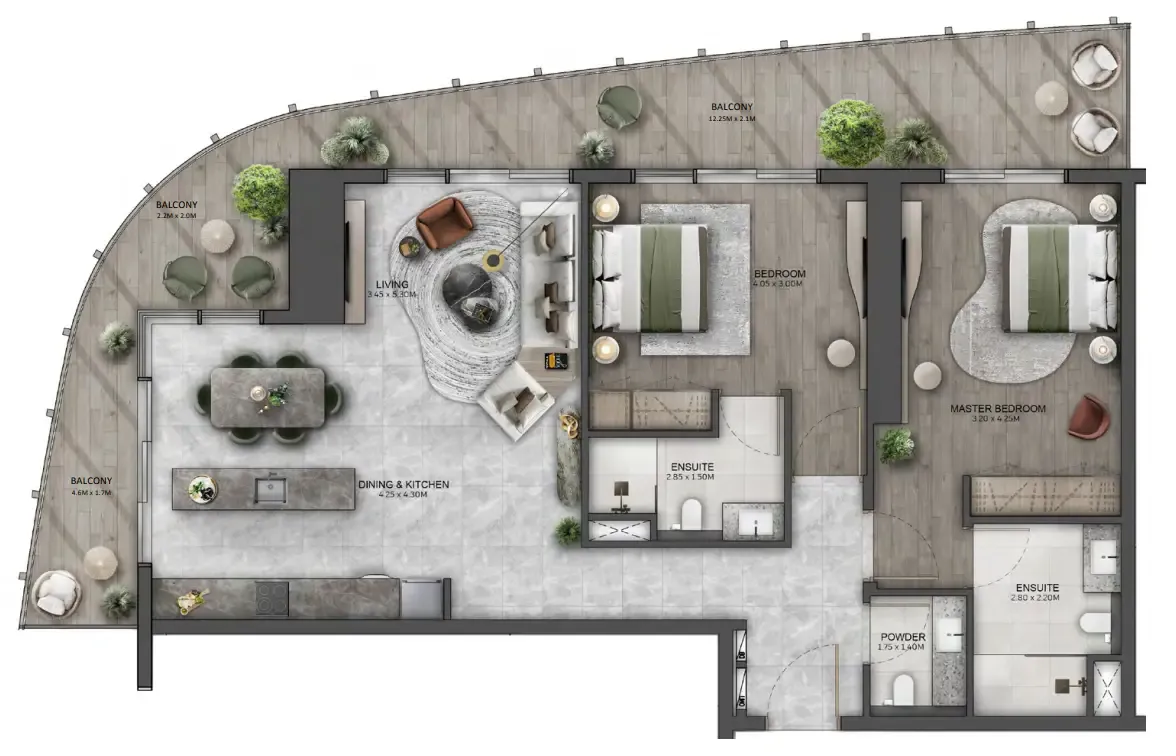 Beyond Developments Kanyon by Beyond floor plan