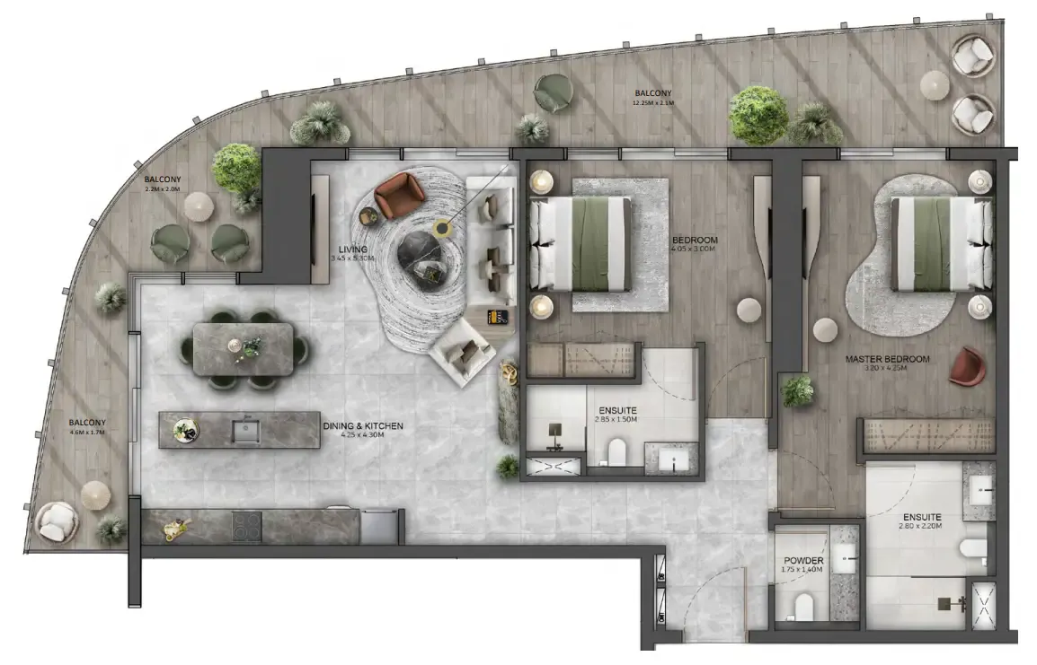 Beyond Developments Kanyon by Beyond floor plan