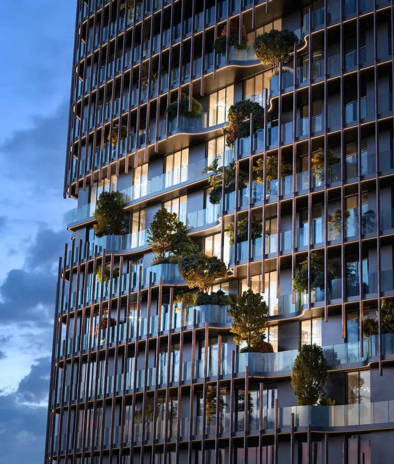 Exterior at Kanyon by Beyond in Maritime City Dubai