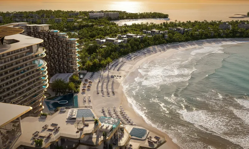 Exterior at Karl Lagerfeld Beach Residences in Al Marjan Island Ras Al Khaimah