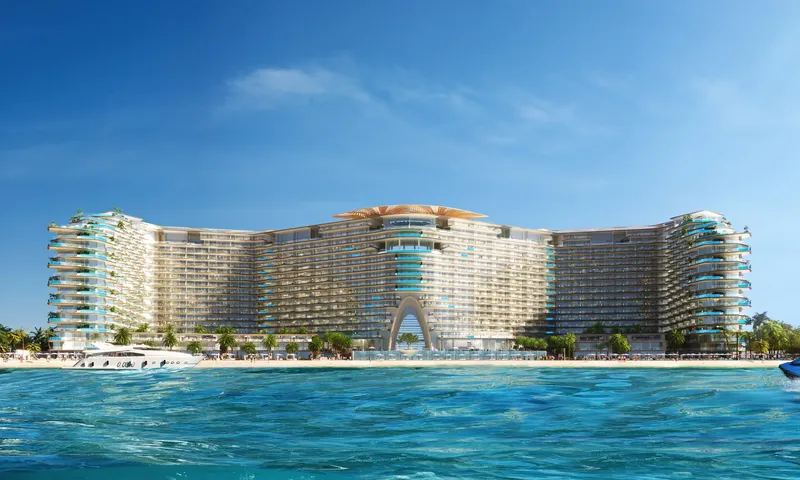 Exterior at Karl Lagerfeld Beach Residences in Al Marjan Island Ras Al Khaimah