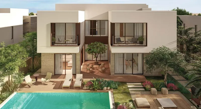 Exterior at Kayan Villas 2 in Ghadeer Al Tayr