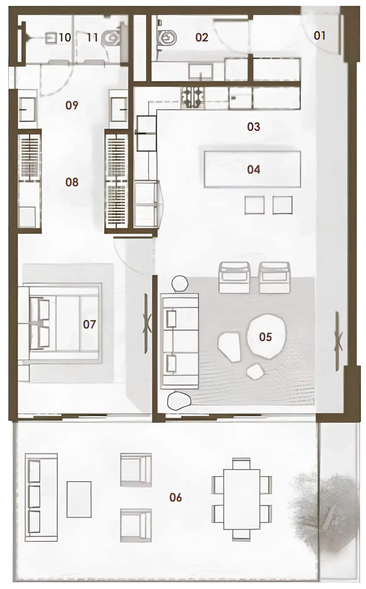 MAG Keturah Reserve floor plan