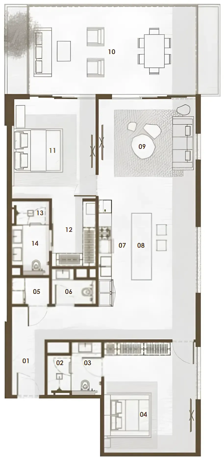MAG Keturah Reserve floor plan