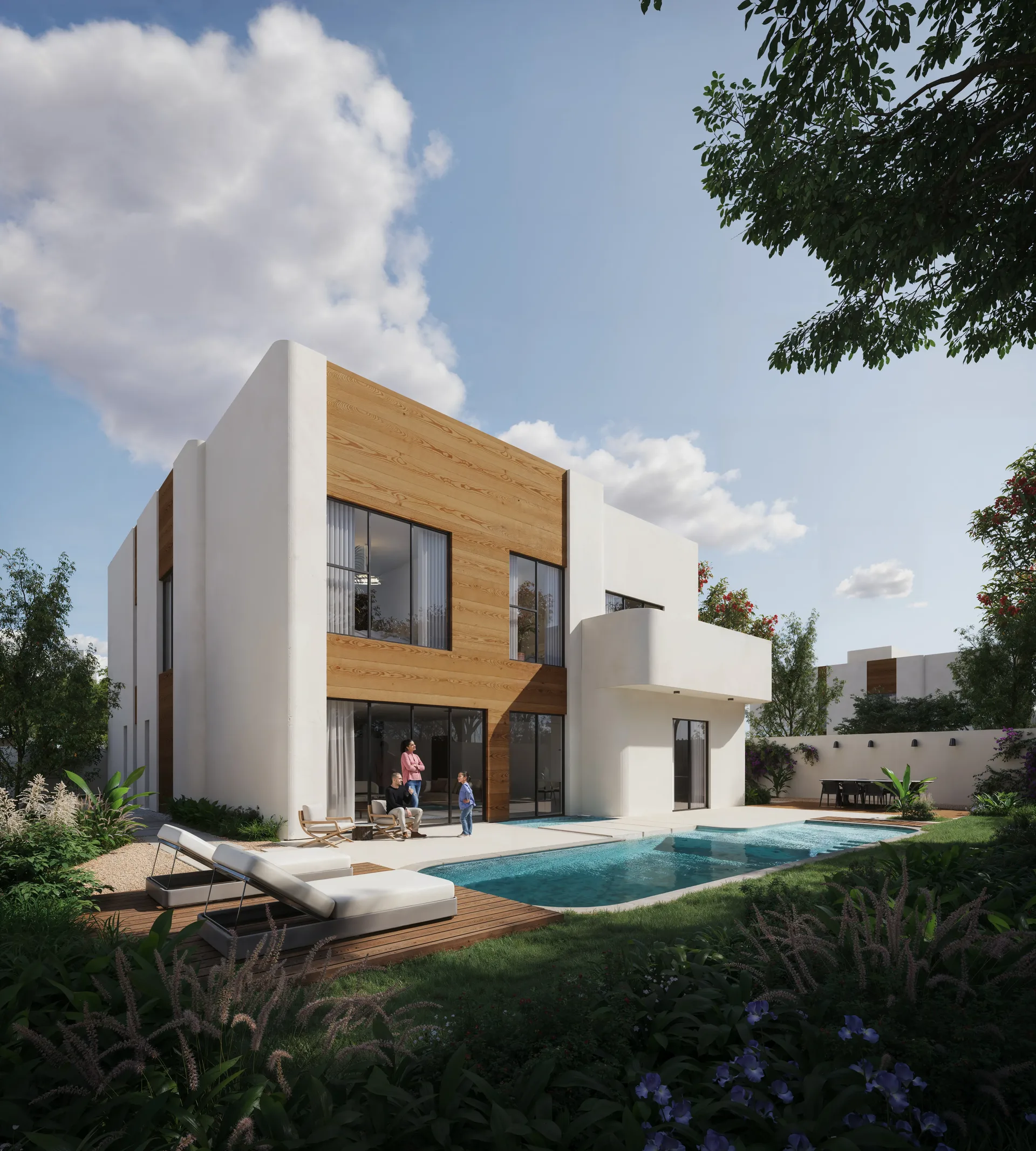 Exterior at Khalid Bin Sultan City in Al Rowdat Suburb Sharjah