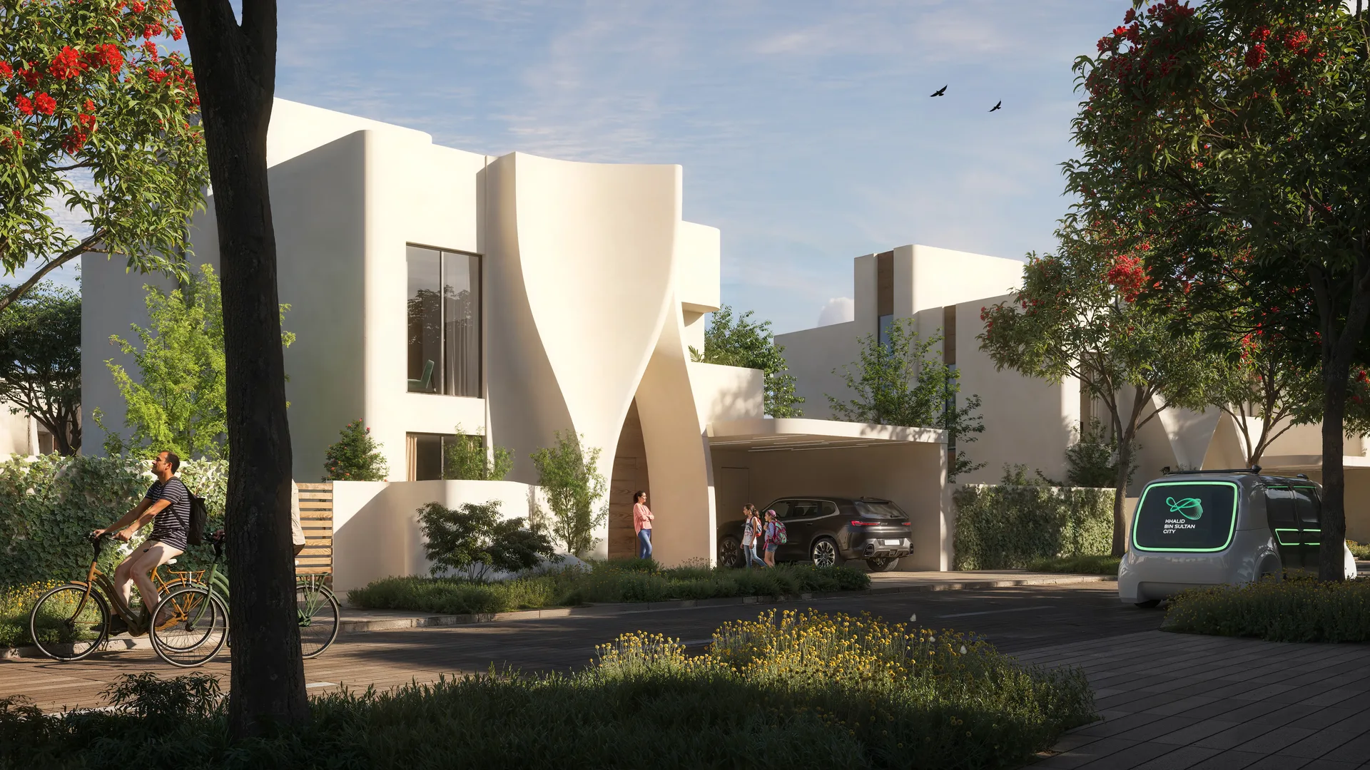 Exterior at Khalid Bin Sultan City in Al Rowdat Suburb Sharjah