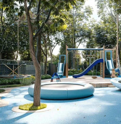 Kids Adventure Land amenity image at Riverside by Damac