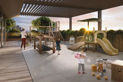 Kids Play Area amenity image at Haven Living