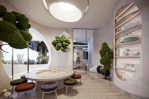 Kids Play Area amenity image at Natuzzi Harmoni