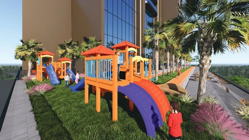Kids Play Area amenity image at Guzel Towers