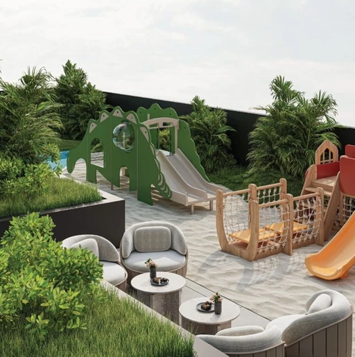 Kids Play Area amenity image at Floarea Oasis