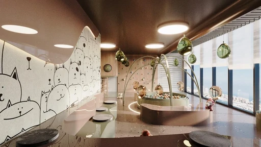 Kids Play Area amenity image at Omya Residence