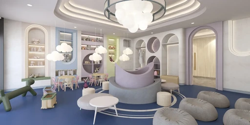 Kids' Play Area amenity image at Riviera 58