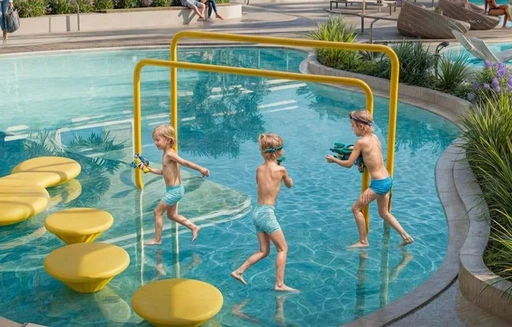 Kids Pool Zone amenity image at Beverly Grande