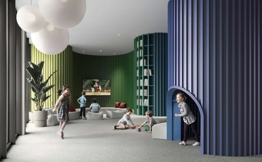 Kids Room amenity image at The F1FTH Tower