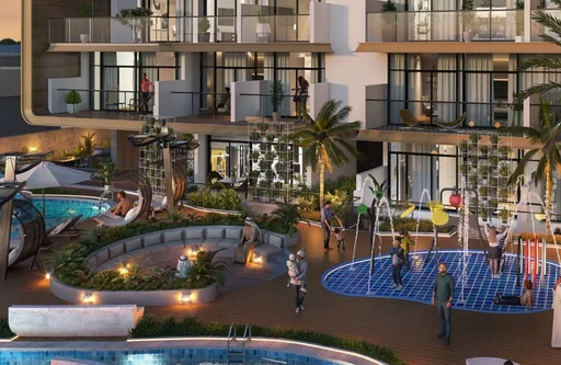 Kids’ Splash Pad amenity image at Ventana Residences