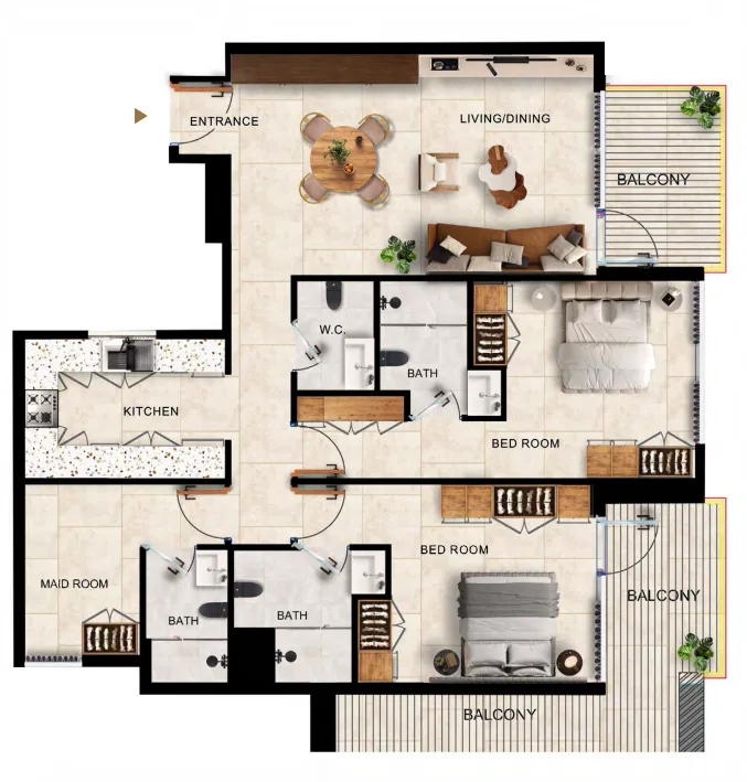 Kingdom By MAG Kingdom Gate floor plan