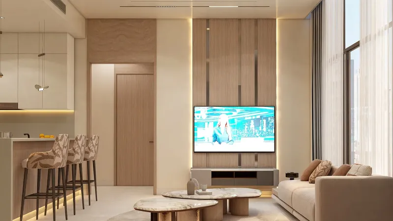 Interior at Kingdom Gate in Dubai
