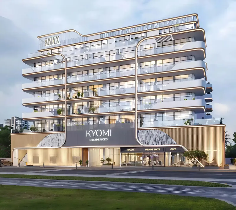 Exterior at Kyomi Residences in Dubai International City Dubai