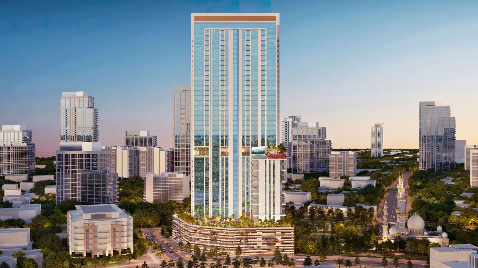 Kyoto by ORO24 amenities in Arjan, Dubai