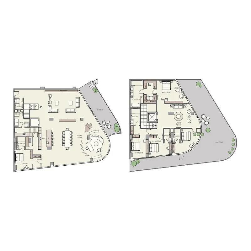 ARTE Developments La Mer by Elie Saab floor plan