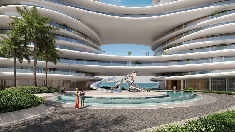 Exterior at La Mer by Elie Saab in Al Marjan Island Ras Al Khaimah