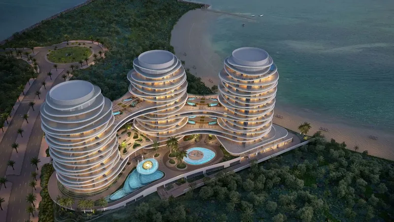 Exterior at La Mer by Elie Saab in Al Marjan Island Ras Al Khaimah