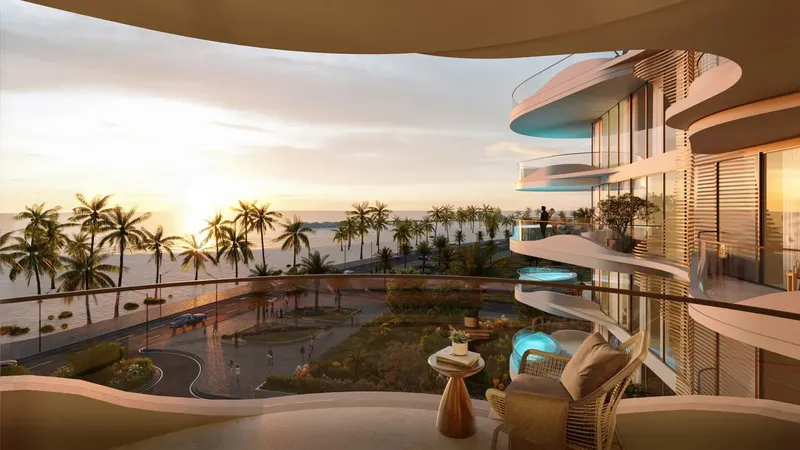 Exterior at La Perla in Al Marjan Island Ras Al Khaimah