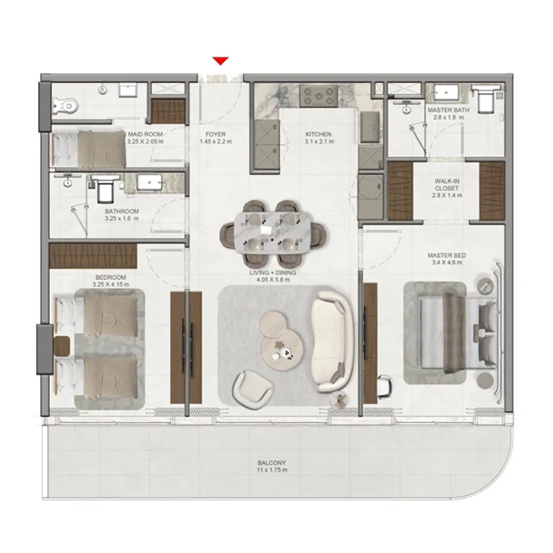 Ahmadyar Real Estate Development La Vera Creek floor plan