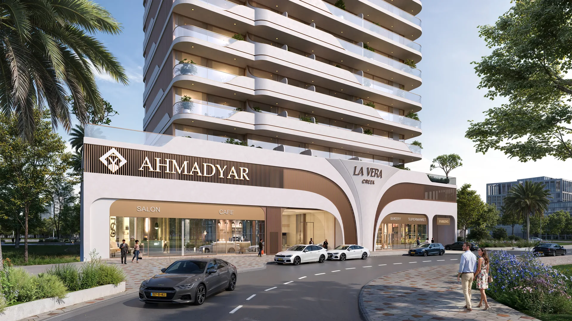 Exterior at La Vera Creek in Nadd Al Нamar Dubai