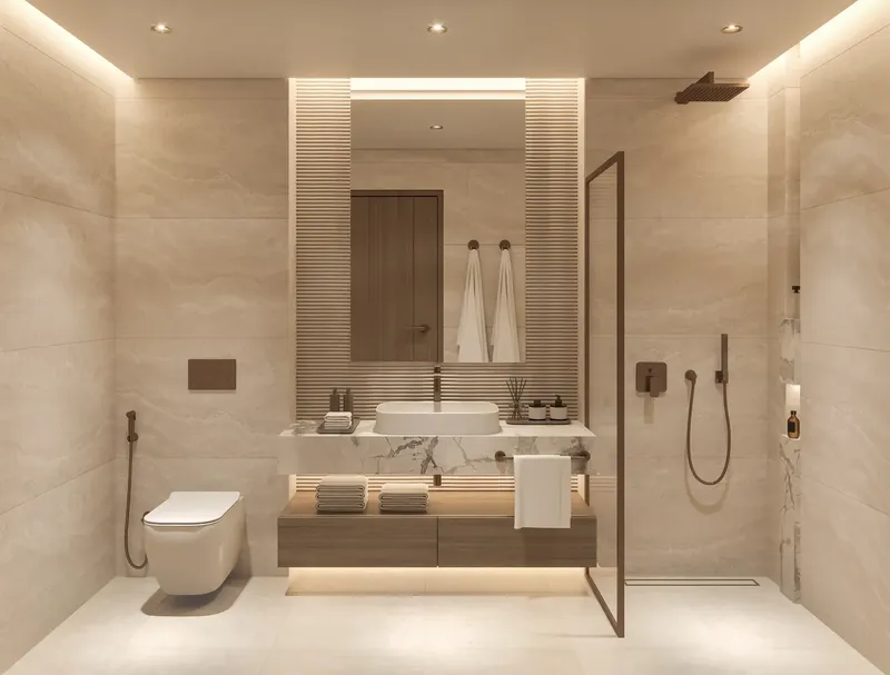 Interior at La Vera Creek in Nadd Al Нamar Dubai