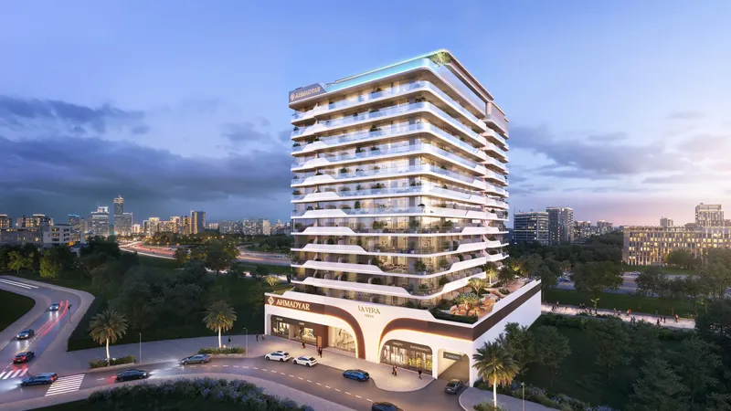 Exterior at La Vera Creek in Nadd Al Нamar Dubai