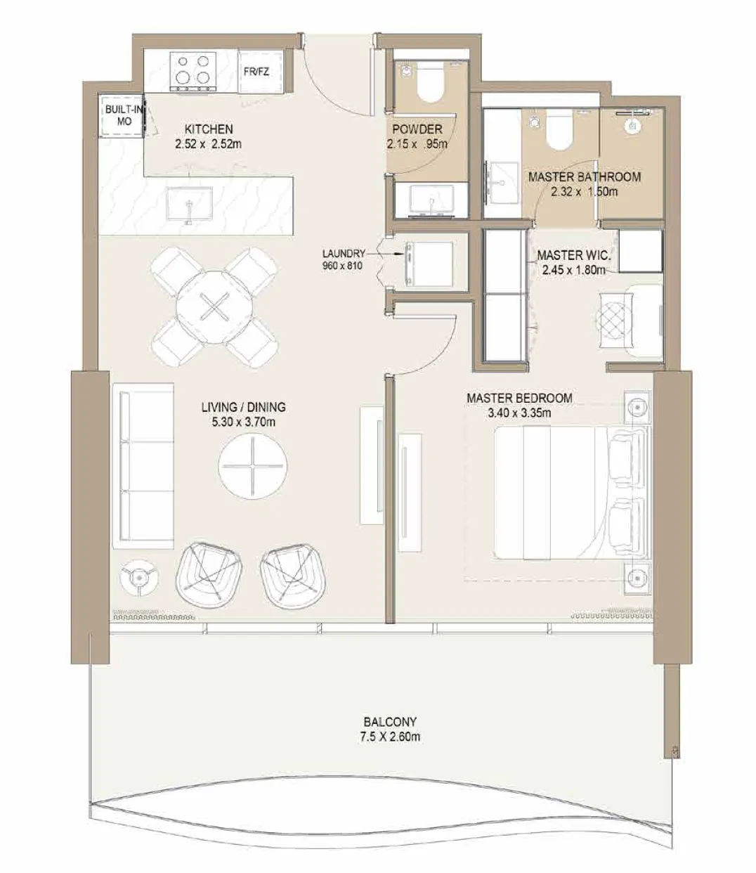 One Development Laguna Residence floor plan