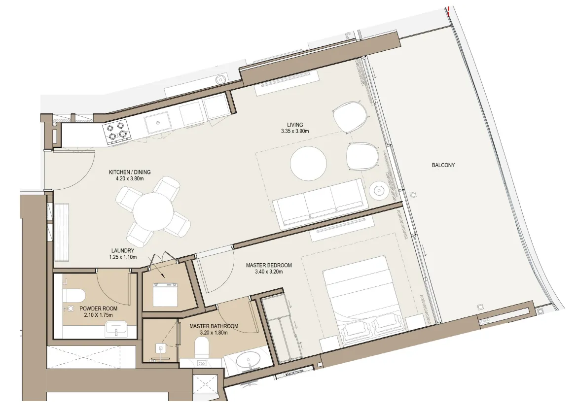 One Development Laguna Residence floor plan