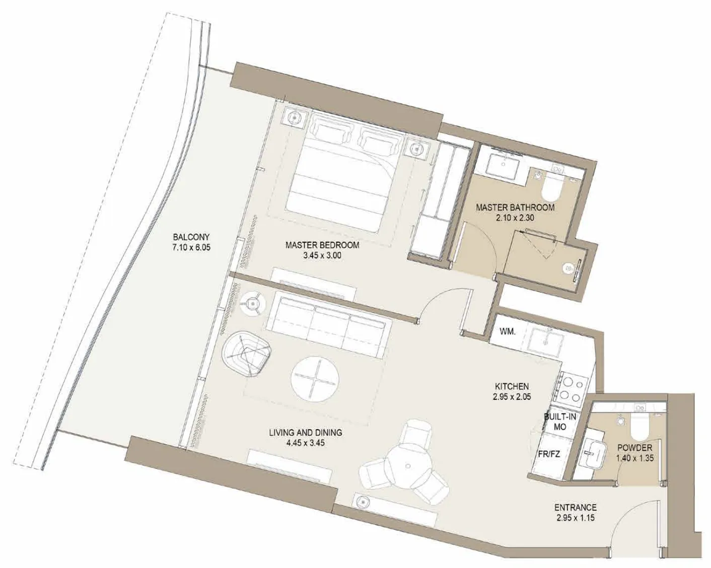 One Development Laguna Residence floor plan