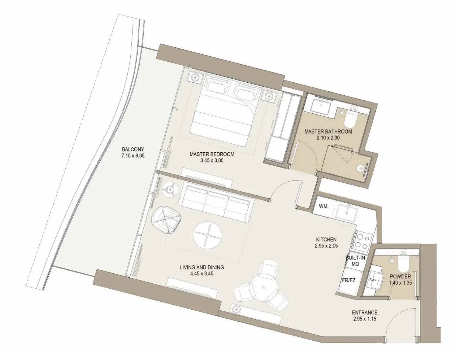 One Development Laguna Residence floor plan