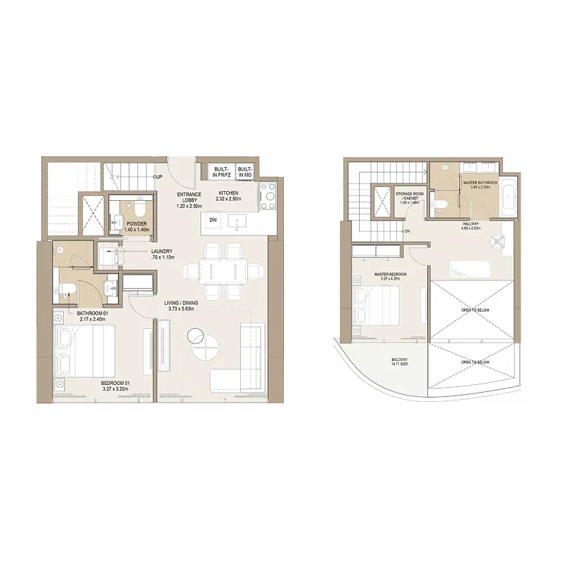 One Development Laguna Residence floor plan