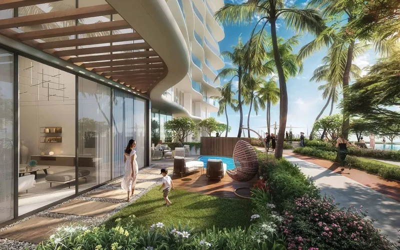 Exterior at Laguna Residence in City Of Arabia Dubai