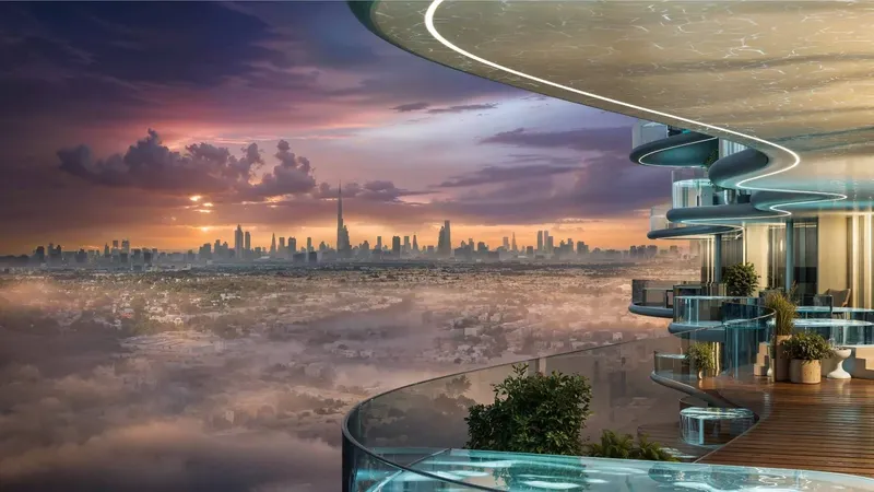 Exterior at Laguna Residence in City Of Arabia Dubai