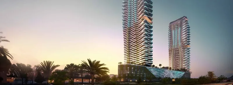 Exterior at Laguna Residence in City Of Arabia Dubai
