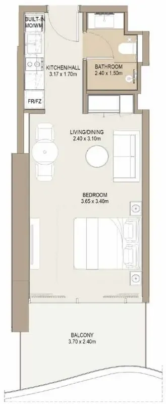 One Development Laguna Residence floor plan