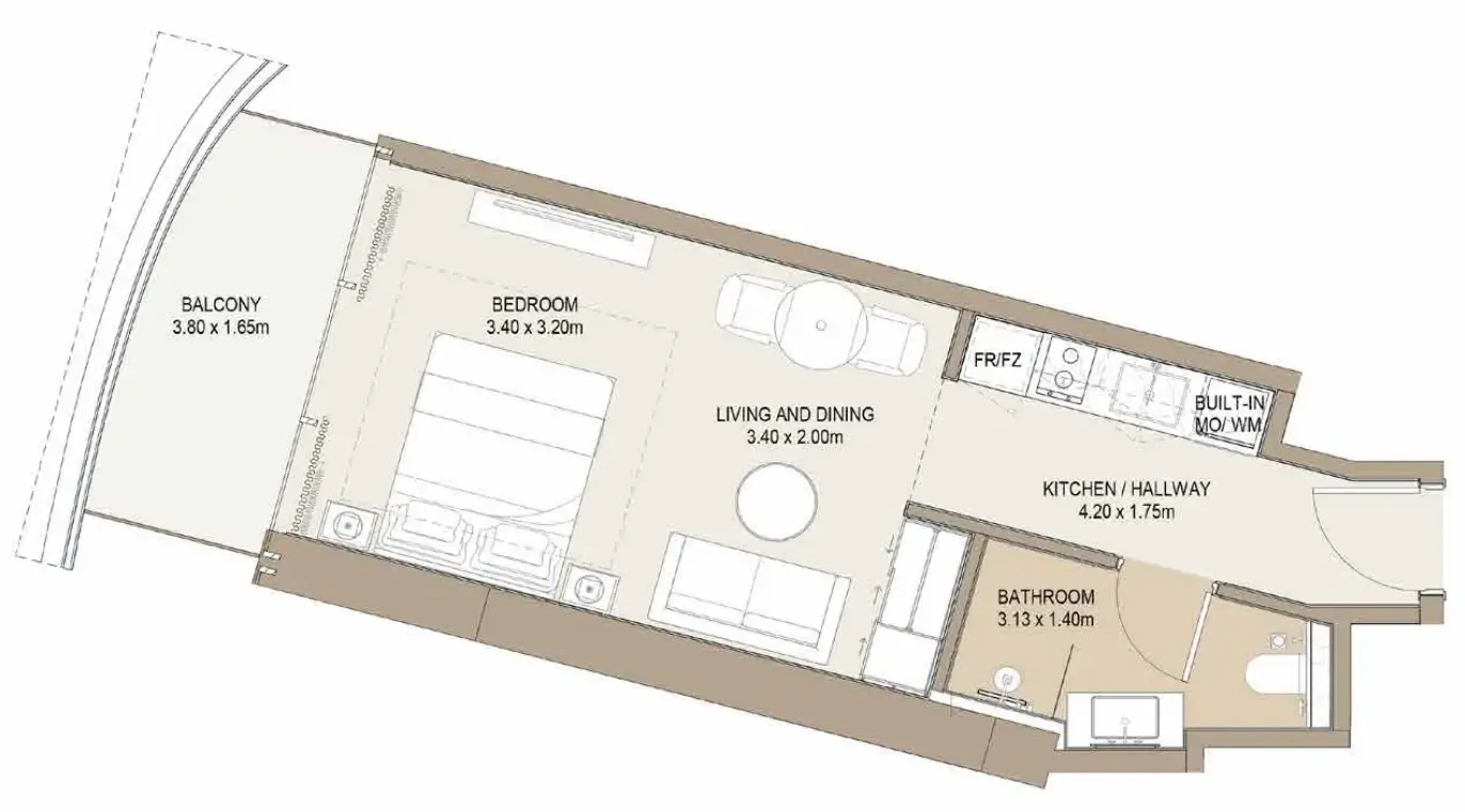 One Development Laguna Residence floor plan